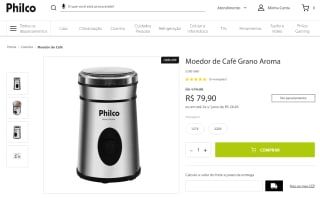 Moedor de Café Grano Aroma - R$ 79,90