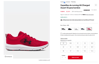 Hasta 50% + 20% EXTRA descuento en tu compra en Under Armour Black Friday