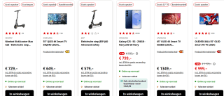 Gratis Fresh 'n Rebel bluetooth-speaker of Peaq 32"-tv bij aankoop van geselecteerde items tussen €500 en €1000