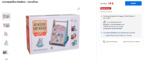 Correpasillos para Peques de Madera por 19€