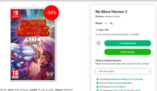 No More Heroes III voor €12 bij Nedgame