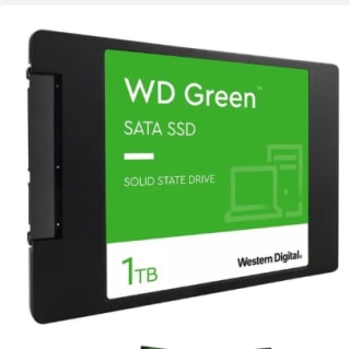 WESTERN DIGITAL - Green - Disque SSD Interne - 1 To - 2,5" - WDS100T3G0A à 64€