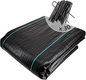 Mallas anti-maleza 2 m x 10 m, 100 g/m2 por 19,43€