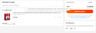 Consola Nintendo Switch Oled desde España por 295€