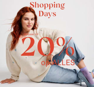 20% korting op bijna alles bij Zizzi