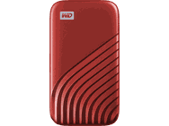 WD My Passport Portable SSD 2TB - Red voor €137,99 bij de Mediamarkt