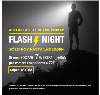 Descuento de -7% extra para socios en Forum Sport