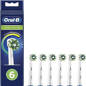 Pack 6 cabezales Oral-B Cross Action por 15,72€