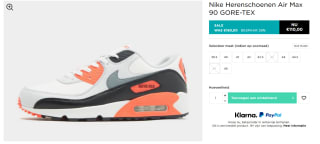 Nike Air Max 90 Gore-Tex voor €110 bij JD Sports