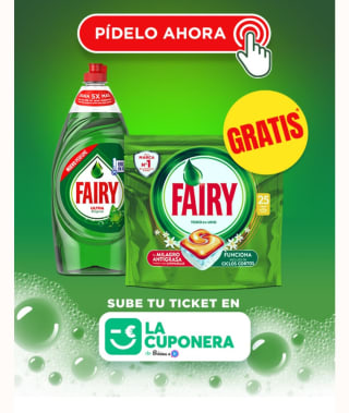 Reembolso Fairy Ultra Original 870ml. Con la cuponera l