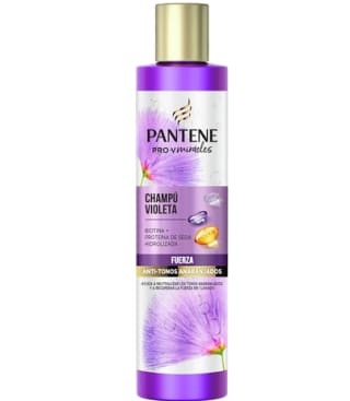 Champú Pantene Pro-V Miracles Violeta Fuerza Biotina + Proteína de Seda Hidrolizada 225ml y 3x2
