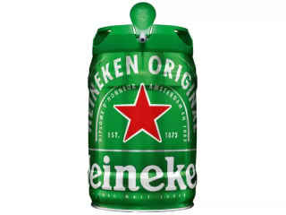 Cerveja da Heineken em Barril de 5L - R$ 90,24