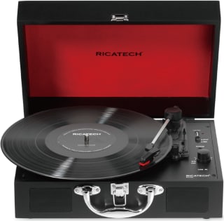 Ricatech RTT25 Executive zwarte platenspeler voor €18,42 bij Frank