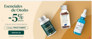 -5% en esenciales para otoño desde Promofarma