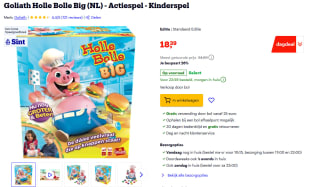 Goliath Holle Bolle Big voor €18,39 bij Bol.