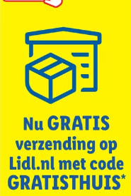 Kortings-code voor gratis verzending vanaf €50 op LIDL.nl