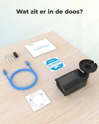 Reolink RLC-833A - 8MP PoE Turret IP camera voor €72,18 bij Amazon