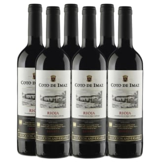 Vino tinto reserva DOCa Rioja caja 6 botellas 75 cl a 36€