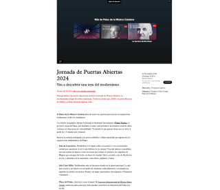 Entradas Palau de la Música Catalana a tan solo 1€