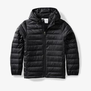 Amazon Essentials Abrigo Acolchado con capucha Plegable y Resistente al Agua Niños por 10,61€