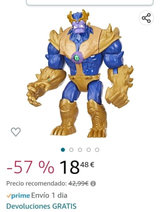 Marvel Classic Avengers Mech Strike por 17,10€.