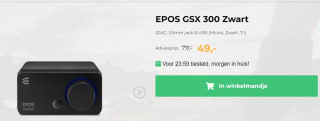 EPOS GSX 300 Externe USB Geluidskaart voor €49 bij Reduxgaming
