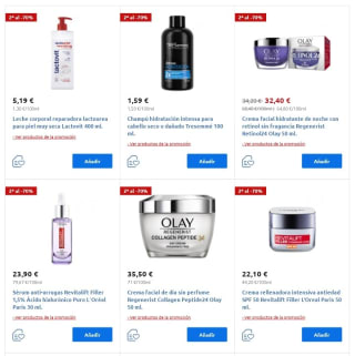 Carrefour Segunda Unidad al -70% Productos de Belleza.