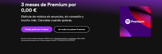 Spotify Premium 3 meses GRATIS