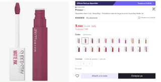 Productos de belleza desde 45% descuento en Miravia grandes ofertas