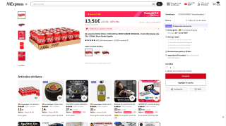 24 Latas de Coca Cola por 11,51€