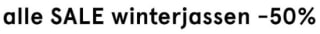 50% korting op alle sale winterjassen bij Shoeby