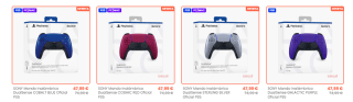 Mando PS5 Sony Dualsense V2 por 47,99€ varios colores
