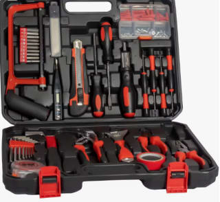 Maleta herramientas set kit 102 piezas por 12,99€