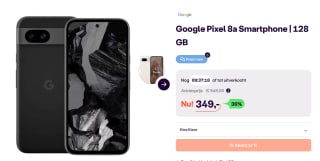 Google Pixel 8a 128GB voor €354,95 bij Ibood