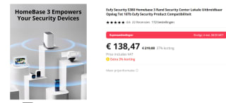 Eufy Homebase 3 S380 voor €138,47 bij Aliexpress