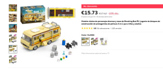Caravana Breaking Bad bloques construcción por 15,73€