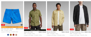 G-star Outlet met heel veel items voor €30