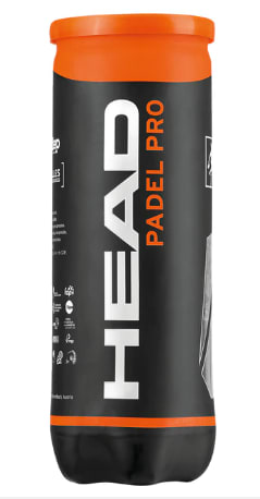 3x2 Pelotas de pádel Head Padel Pro