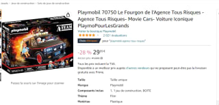 Playmobil - Furgoneta Equipo A por 29.99€