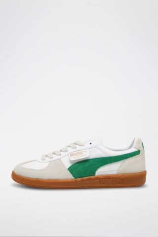 Puma Zapatillas piel Palermo Lth Blanco y verde por 29,90€