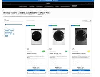 Código Descuento 10% Electrodomésticos en Haier