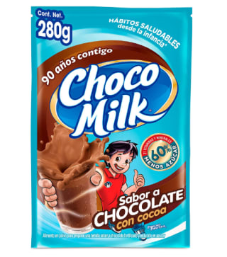 Chocolate en polvo Choco Milk 280g por $43 en Amazon