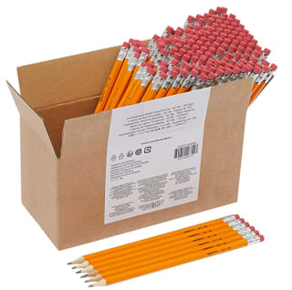 Pack de 150 Lápices n.º 2 HB de madera, afilados por 8.54€