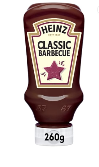 Pack 2 Heinz Salsa Barbacoa envase 220ml Vegetariana por 3.67€