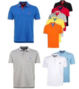 U.S. Polo Assn. basic heren poloshirts voor €16,27 bij Outlet46