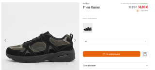 Karl Kani Prime Runner sneakers voor €50 bij Snipes