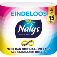 Nalys Eindeloos of soft bamboo toiletpapier 2-laags voor €1,99 bij Dirk