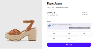 Sandalias de Mujer Pepe Jeans TAFFY DAY por 28€