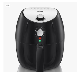 Marca Aigostar Freidora de Aire sin Aceite 3.5L, Cesta Antiadherente Extraíble por 36.7€ (cuenta nueva por 24.7€)