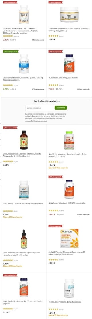 -20% Resfriados y Gripe desde iHerb.
